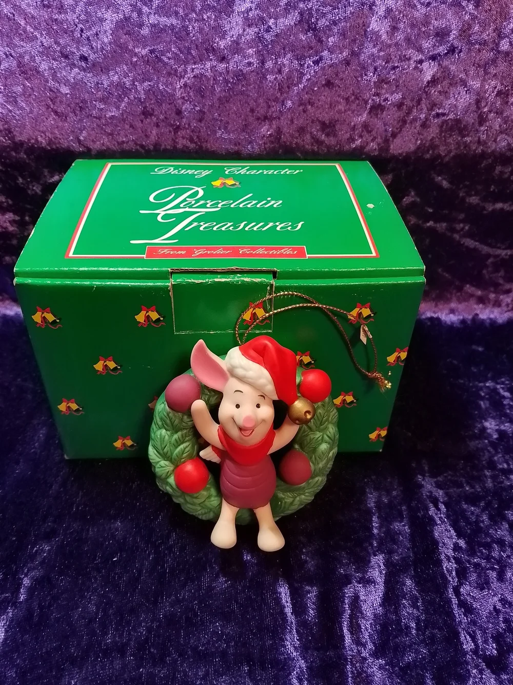 Disney Piglet Porcelain Wreath Ornament